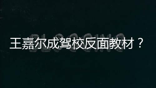 挡倒回事王嘉王怎么尔成车是挂空驾校教材嘉尔反面